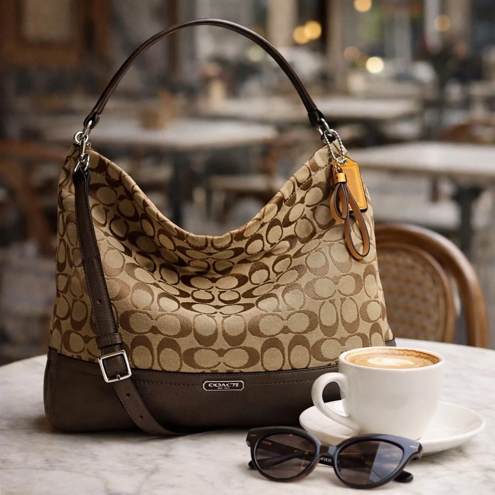 Coach PARK Signature Hobo | Style F23279 - Picture 1 of 16